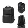 COPENHAGEN. Mochila em twill reciclado resistente à água com dois bolsos frontais de grande dimensão (17’3″)