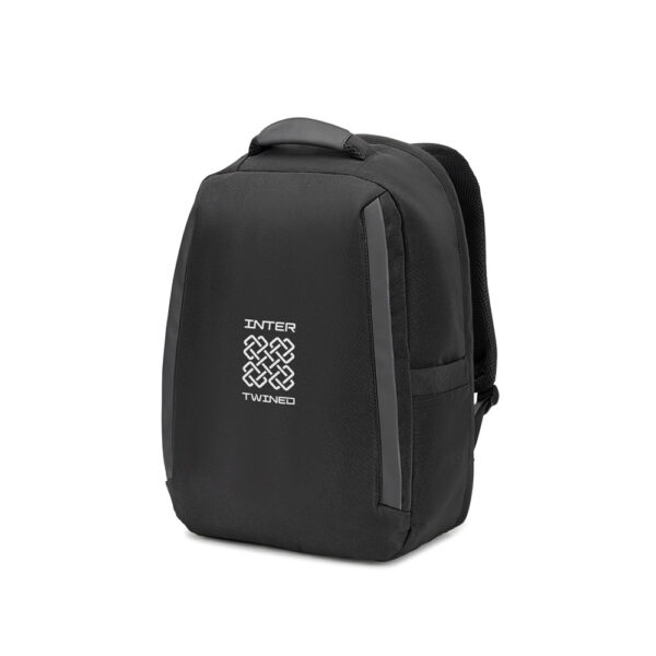 YANGON BPACK. Mochila antirroubo com bolso para notebook (17’3″), em poliéster reciclado 600D twill, resistente à água (20 L)