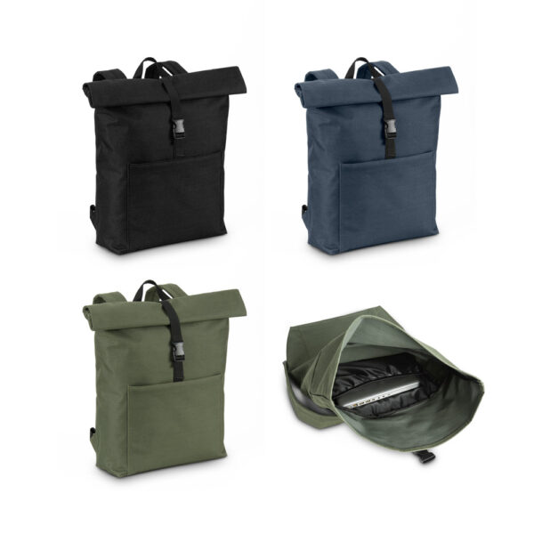 ATENAS. Mochila para notebook (17’3″) em 600D (21 L)