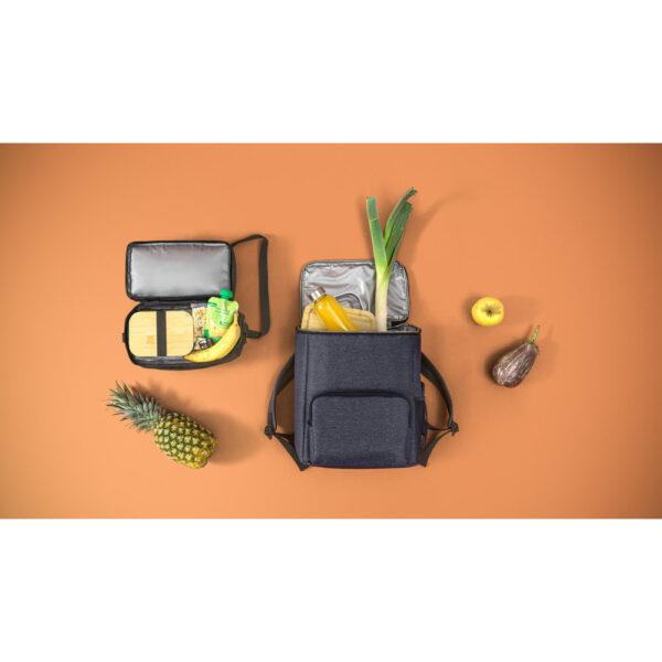BOSTON COOLER. Cooler. Mochila com isolamento térmico em Nylon 2Tone com interior forrado em PEVA 14 L