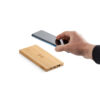 FITCH ECO. Bateria portátil com carregador por indução (wireless) super-rápido em bambu (5’000 mAh)