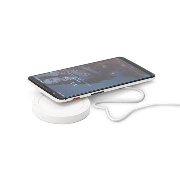 HYPER. Carregador por indução super-rápido em ABS e silicone (15W)