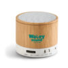 GLASHOW ECO. Caixa de som em bambu com microfone
