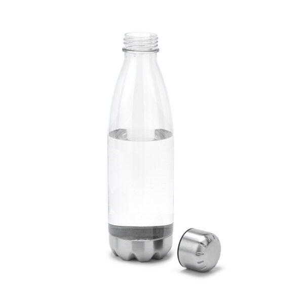 ANCER. Squeeze em AS, com tampa e base em aço inox (700 mL)