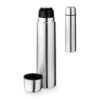LITER. Garrafa térmica em aço inox de parede dupla isolada a vácuo (1 L)