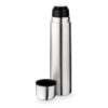 LITER. Garrafa térmica em aço inox de parede dupla isolada a vácuo (1 L)