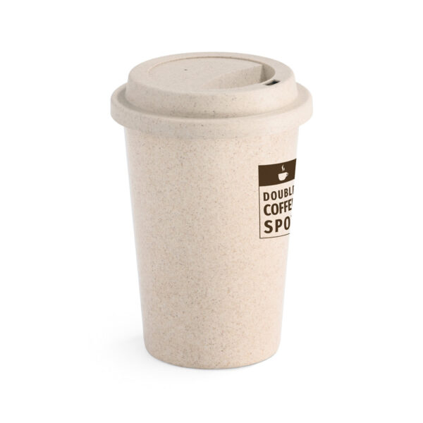 TISANA. Copo para viagem em fibra de bambu (60%) e PP (40%) (450 mL)