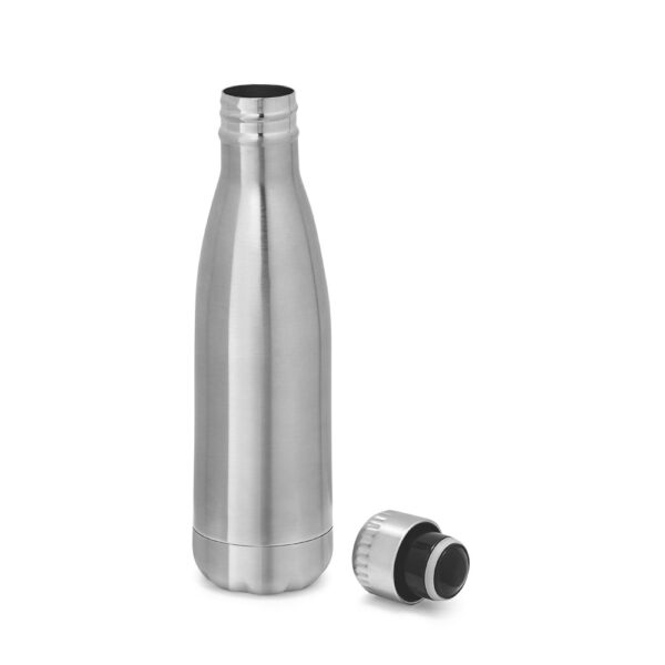 SHOW. Garrafa térmica em aço inox de parede dupla isolada a vácuo (510 mL)