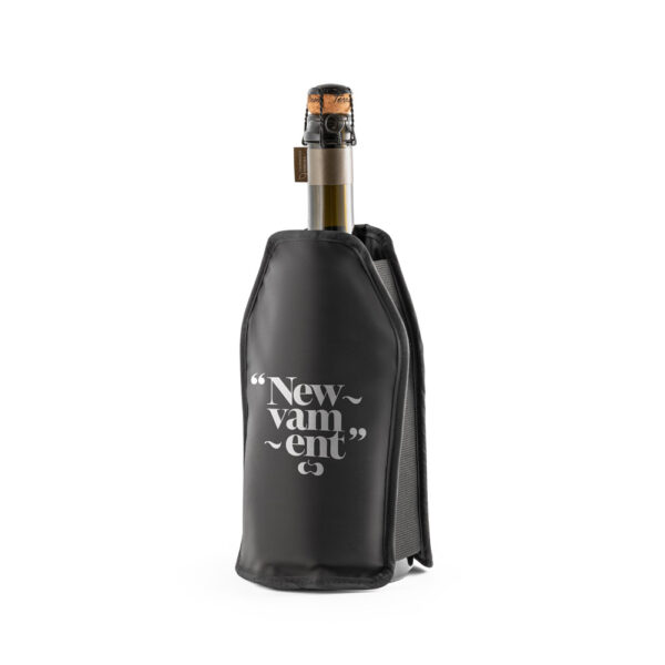 BLEND. Manga refrigeradora ideal para garrafas de vinho em nylon com elástico nas laterais