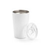 SLIDER. Copo de viagem térmico para sublimação em aço inox, de parede dupla isolada a vácuo (380 mL)