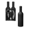 VINET. Conjunto para vinho com três componentes em metal
