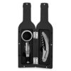 VINET. Conjunto para vinho com três componentes em metal