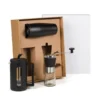 KIT CAFETEIRA, MOEDOR E COPO DUPLA CAMADA – 3 PÇS