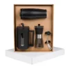 KIT CAFETEIRA, MOEDOR E COPO DUPLA CAMADA – 3 PÇS