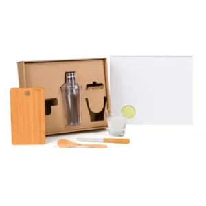 KIT PARA CAIPIRINHA COM COQUETELEIRA - 5 PÇS