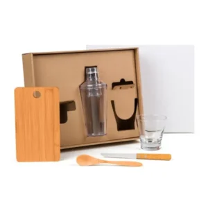 KIT PARA CAIPIRINHA COM COQUETELEIRA - 5 PÇS
