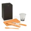 KIT PARA CAIPIRINHA EM BAMBU / MADEIRA / INOX – 5 PÇS