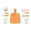 KIT PARA PETISCO / QUEIJO / CERVEJA – 9 PÇS