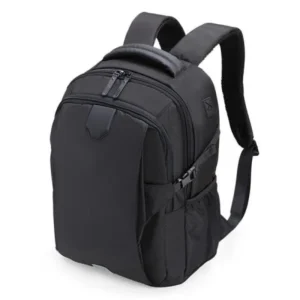 MOCHILA EM POLYESTER/PU - PREMIUM - 22L - PRETA