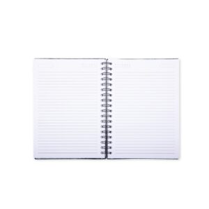 CADERNO HOLOGRÁFICO COM PAUTA