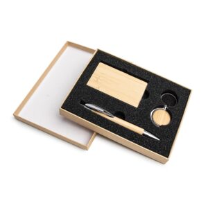 KIT EXECUTIVO ECOLÓGICO 3 PEÇAS
