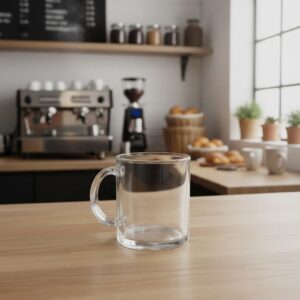 CANECA VIDRO 350ML
