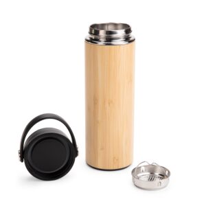 GARRAFA TÉRMICA BAMBU 400ML
