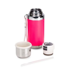 GARRAFA INOX 550ML PARDE DUPLA "MODELO NÃO TÉRMICO"