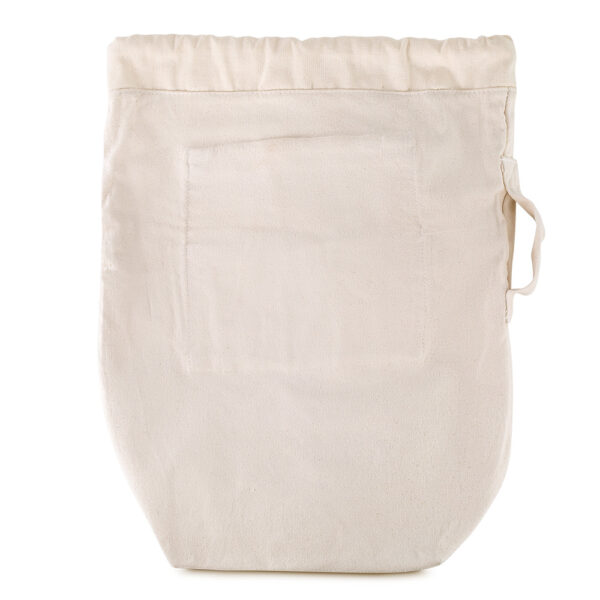 Sacola/Mochila em algodão 450g/m2 (42x35x14,5cm)