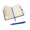 CADERNETA P/ ANOTAÇÕES COM CANETA – AZUL