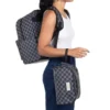 CONJ. MOCHILA E NECESSAIRE EM PVC – XADREZ